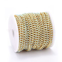 Catenelle in ottone bicolore fatte a mano&nbsp;CHC-I035-01G-05