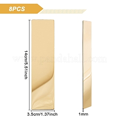 Пустые пластины из нержавеющей стали DIY-BC0001-18A