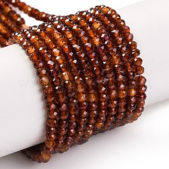 Гранат природный бисер нитей G-F770-D03-02