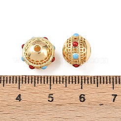 Латунные бусины KK-H524-10G