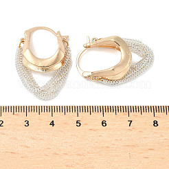 Серьги-кольца из сплава&nbsp;EJEW-H160-01GS