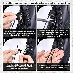 4 коробка полиэстеровых шнурков&nbsp;AJEW-ME0001-64