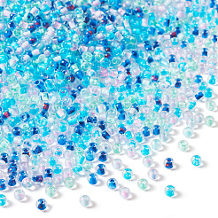 100 г прозрачные стеклянные круглые бусины&nbsp;SEED-TA0001-44D