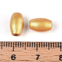 Окрашенные распылением деревянные бусины Schima WOOD-T032-30B-01