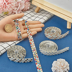 1 комплект отделки стразами горячей фиксации DIY-GF0009-82