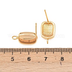 Латунь серьги KK-Z092-04G