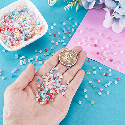 1800шт 6 цвета цейлонский стеклянный бисер&nbsp;FIND-PH0028-20