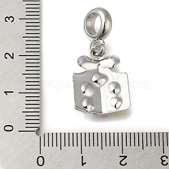 Подвеска из сплава с покрытием из цветной эмали в европейском стиле PALLOY-A009-14P