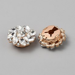 Запонки из сплава DIY-WH0888-809RG