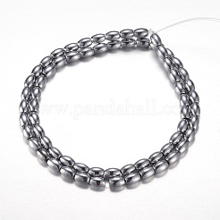 Electroplate magnetico ematite sintetico fili di perline&nbsp;G-A164-12C-04