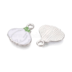 Pendentifs d'émail en alliage&nbsp;ENAM-Q003-18P