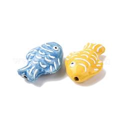 Фарфоровые бусины ручной работы&nbsp;PORC-K010-08