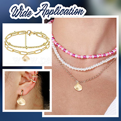 30 шт. подвески из нержавеющей стали 304&nbsp;STAS-HY0001-67