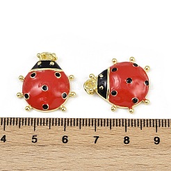 Латунь эмаль подвески&nbsp;KK-H072-03G