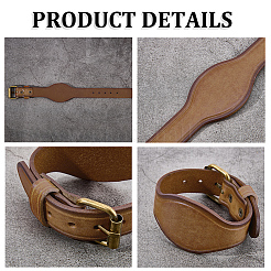 Ретро браслеты из воловьей кожи для женщин и мужчин BJEW-WH20012-08AB