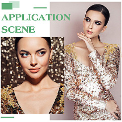 2 шт. 2 стиля цветочные компьютерные вышитые украшения аксессуары&nbsp;DIY-ME0001-83