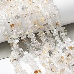 Hilos de cuentas de diamantes herkimer naturales&nbsp;X-G-M205-95