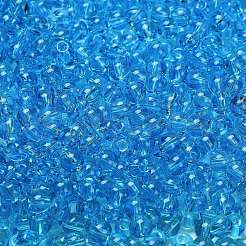 Perline di vetro di colori trasparenti&nbsp;SEED-C001-02A-03