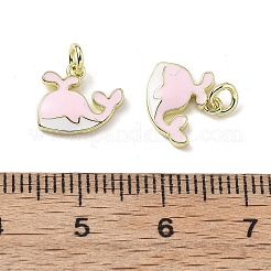 Латунь эмаль подвески&nbsp;KK-Z114-17G-02