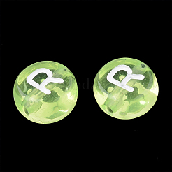 Perles en acrylique transparente&nbsp;X-TACR-N002-04G