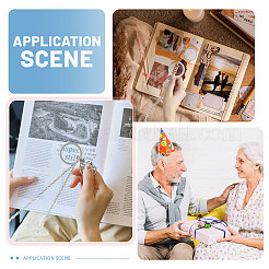 Женские ожерелья из сплава с подвеской в виде веревки&nbsp;NJEW-WH0013-74S