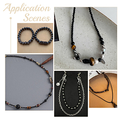 3 нити немагнитных синтетических гематитовых бусин нити&nbsp;G-UN0001-37