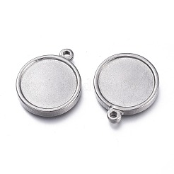 Подвеска-кабошон из нержавеющей стали 304 STAS-K207-72P