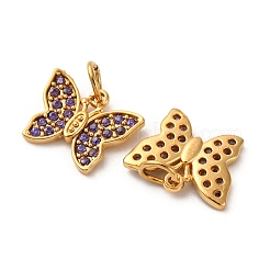 Подвески из нержавеющей стали 304 со стразами&nbsp;STAS-U061-39G-01