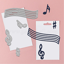 Углеродистая сталь разрезает трафареты DIY-WH0309-512