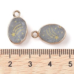 Природные подвески лабрадорита&nbsp;G-C102-08C-G