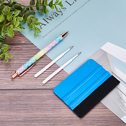 Розетка для ручки из искусственной кожи&nbsp;AJEW-GF0002-44B