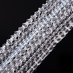 7 нить 7 вида прозрачных стеклянных бусин&nbsp;GLAA-TA0002-73