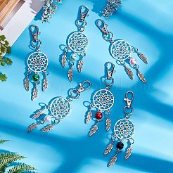 12 шт. большие подвески из цинкового сплава 6 цветов FIND-NB0002-37