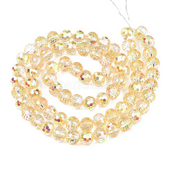 Гальванизируйте прозрачное стекло бисер нитей&nbsp;EGLA-N002-31-C04