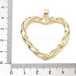 Латунные микро проложить кубического циркония подвески&nbsp;KK-P345-61G