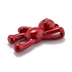 Lackiert Messing Anhänger&nbsp;X-KK-P196-B05