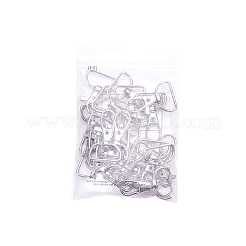 Сплав цинка шарнирных омаров коготь застежки&nbsp;PALLOY-YW0001-02P