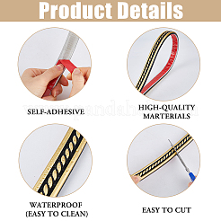 PVC selbstklebende flexible Formleiste&nbsp;DIY-WH0591-623B
