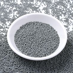 MIYUKIデリカビーズ  シリンダー  日本製シードビーズ  11/0  （db0731)不透明なグレー  1.3x1.6mm  穴：0.8mm  約2000PCS /ボトル  10 G /ボトル&nbsp;SEED-JP0008-DB0731
