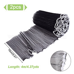 Полиэфирная сетка для обертывания цветочных букетов SRIB-WH0011-214B