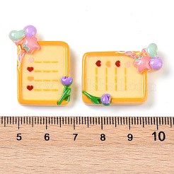 Cabochon decoden in resina opaca&nbsp;CRES-O002-01C
