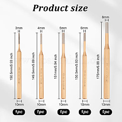 5 poinçon à goupille Hascrome de style 5&nbsp;TOOL-OC0001-74