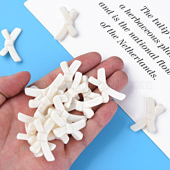 Непрозрачные акриловые бусины&nbsp;X-MACR-S373-126-A