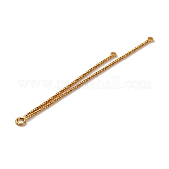 Латунная цепочка с кисточками и коробкой большие подвески KK-G510-13G