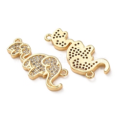 Messing micro pave klare zirkonia anhänger&nbsp;CU-H002-07B-G