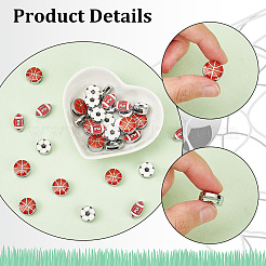 36 шт. 3 стильных скользящих подвесок из сплава ENAM-GA0001-02