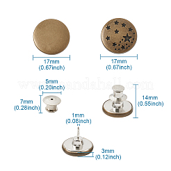 Легированные Пуговицы PALLOY-TA0001-39