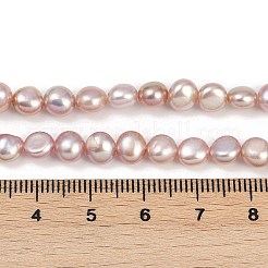 Нити из натурального культивированного пресноводного жемчуга&nbsp;PEAR-P064-19G-12B