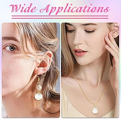 16 шт. 2 стиля подвески из латунного стекла&nbsp;GLAA-YW0005-71