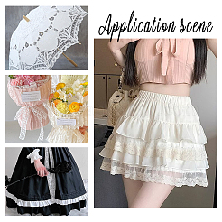 15 ярд полиэстеровой сетчатой кружевной ленты OCOR-HY0001-37